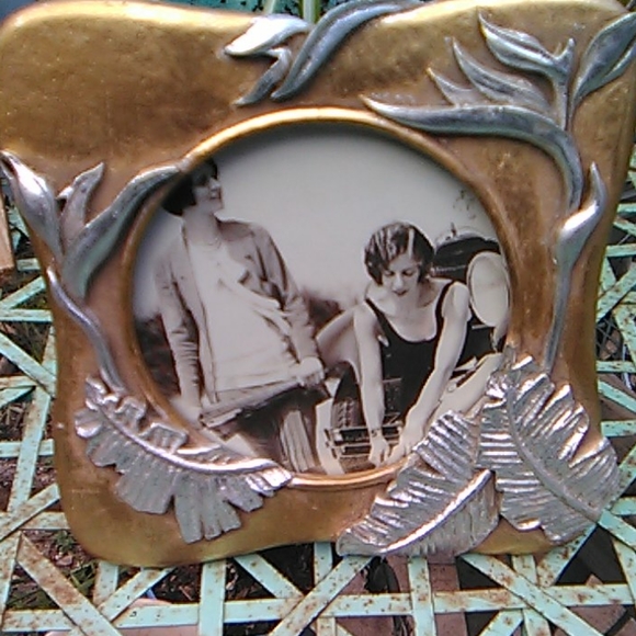 Gold and Silver photo frame - Picture 5 of 8